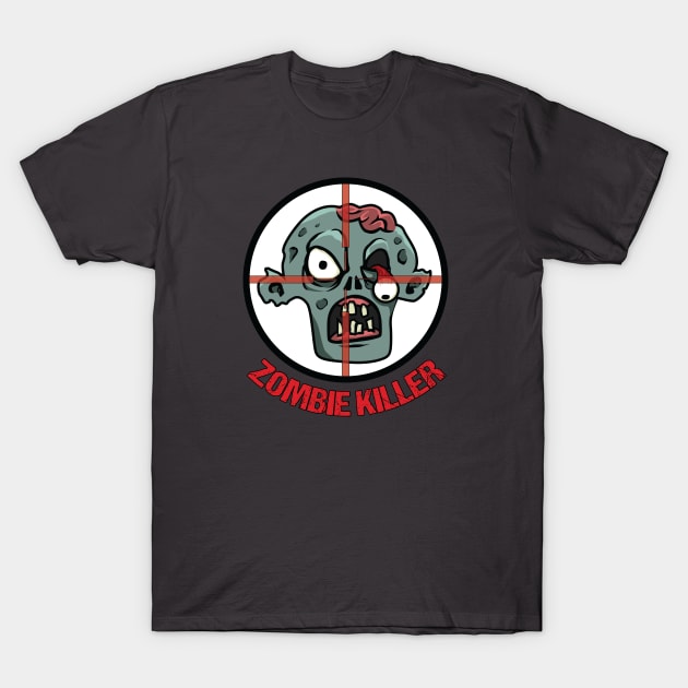 Zombie Killer The First T-Shirt by Shapetrix